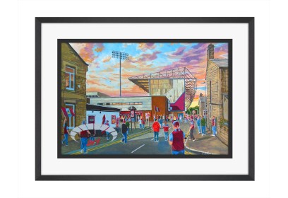 Turf Moor Stadium 'Going to the Match' Fine Art Print - Burnley FC